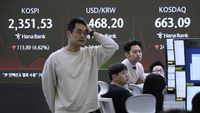 Bursa Saham Dunia Kacau Gegara Tarif Impor Trump
