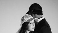 5 Foto Prewedding Hitam Putih Pevita Pearce dan Mirzan Meer, Baru Terungkap