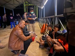 3 Pemancing asal Sumsel Selamat Setelah Kapal Terbalik di Laut Bangka