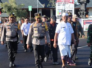 Polres Karangasem Kerahkan 168 Personel untuk Pengamanan IBTK di Besakih Polres Karangasem Kerahkan 168 Personel untuk Pengamanan IBTK di Besakih