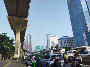 Libur Lebaran Usai, Pemandangan Sehari-hari di Jakarta Kembali Lagi