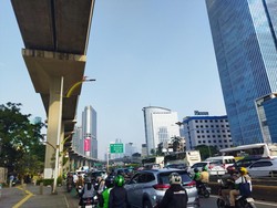 Libur Lebaran Usai, Pemandangan Sehari-hari di Jakarta Kembali Lagi