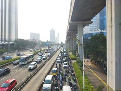 Dishub DKI Prediksi Lalin Jakarta Kembali Normal Hari Kamis