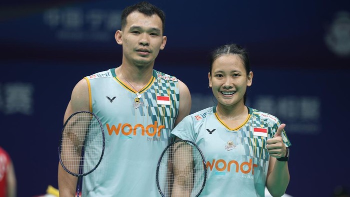 Rinov Rivaldy, Pitha Haningtyas Mentari Rinov Rivaldy/Pitha Haningtyas Mentari di Kejuaraan Bulutangkis Asia 2025
