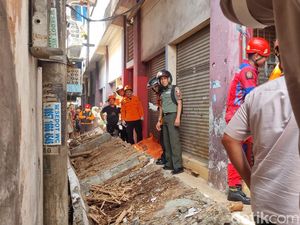 Balkon Rumah yang Roboh Tewaskan Penghuni di Surabaya Sudah Lapuk