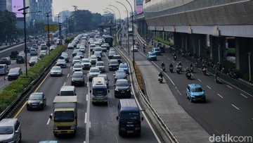Titik-titik Kepadatan Arus Lalin di Tol Jabodetabek Pagi Ini