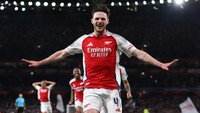 Di nomor 1 ada Declan Rice. Arsenal membelinya dari West Ham di tahun 2023 seharga 116 juta Euro atau setara Rp 2,1 triliun (Getty Images/Catherine Ivill - AMA)