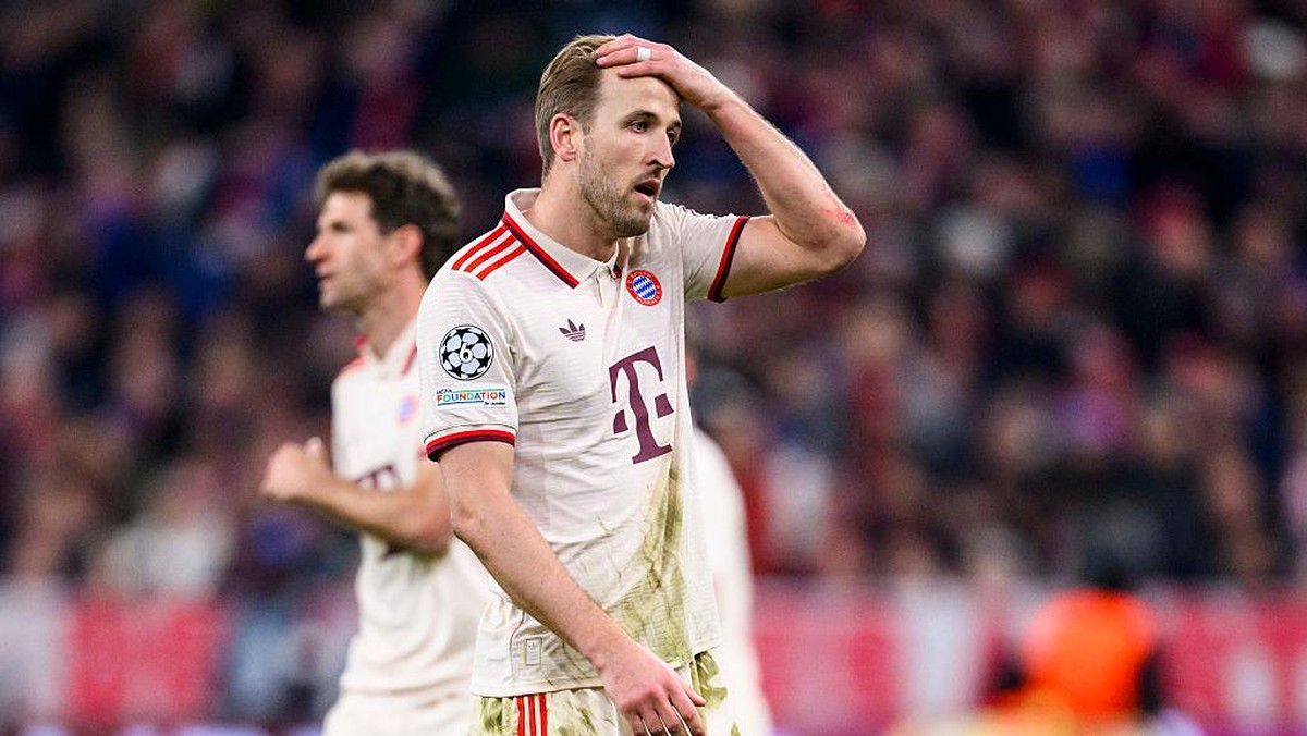 Harry Kane kritik selebrasi berlebihan para pemain Inter Milan usai kalahkan Bayern Munich (dpa/picture alliance via Getty I/picture alliance)