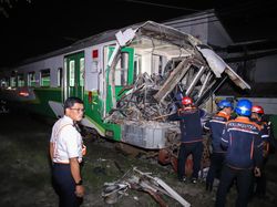 Kereta Vs Trailer di Gresik Tewaskan Asisten Masinis, KAI Tempuh Jalur Hukum