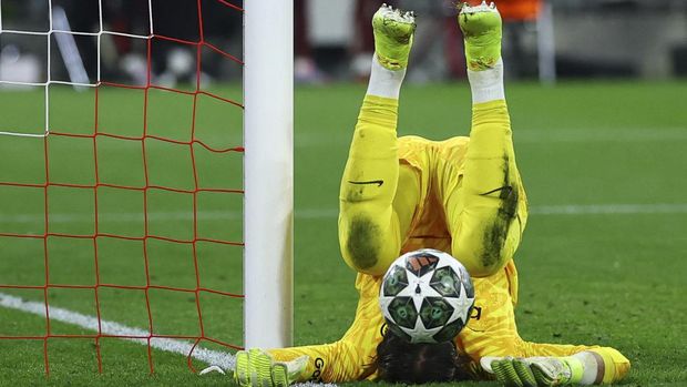 Soccer Football - Champions League - Quarter Final - First Leg - Bayern Munich v Inter Milan - Allianz Arena, Munich, Germany - April 8, 2025Inter Milan's Yann Sommer in action REUTERS/Kai Pfaffenbach     TPX IMAGES OF THE DAY