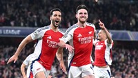 Arsenal - 114 juta pengikut. Foto: Arsenal FC via Getty Images/Stuart MacFarlane