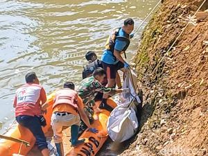 Mayat Pria Misterius Mengapung di Sungai Bogowonto Purworejo