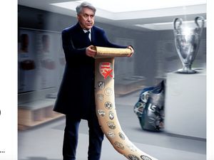 Meme Ancelotti Pusing Real Madrid Dihajar Arsenal