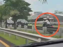 Pemotor Wanita di Makassar Nyasar Masuk Tol-Lawan Arah gegara Google Maps