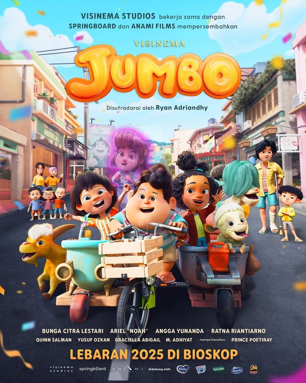 Poster Film Jumbo Foto: Instagram.com/jumbofilm_id