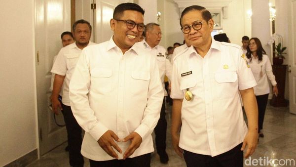 Pramono-Andra Soni Bahas Banjir dan Perluasan Rute MRT hingga Balaraja