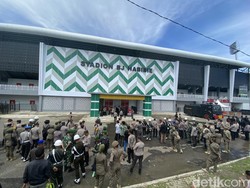 878 Personel Gabungan Disiagakan Kawal Laga PSM Makassar Vs Semen Padang FC