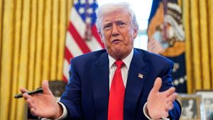 Trump Geram China Melawan Terus, Langsung Patok Tarif Impor 125%