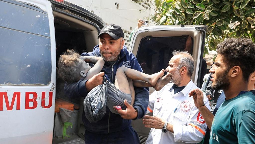 Duka Anak Gaza Korban Serangan Israel Duka Anak Gaza Korban Serangan Israel
