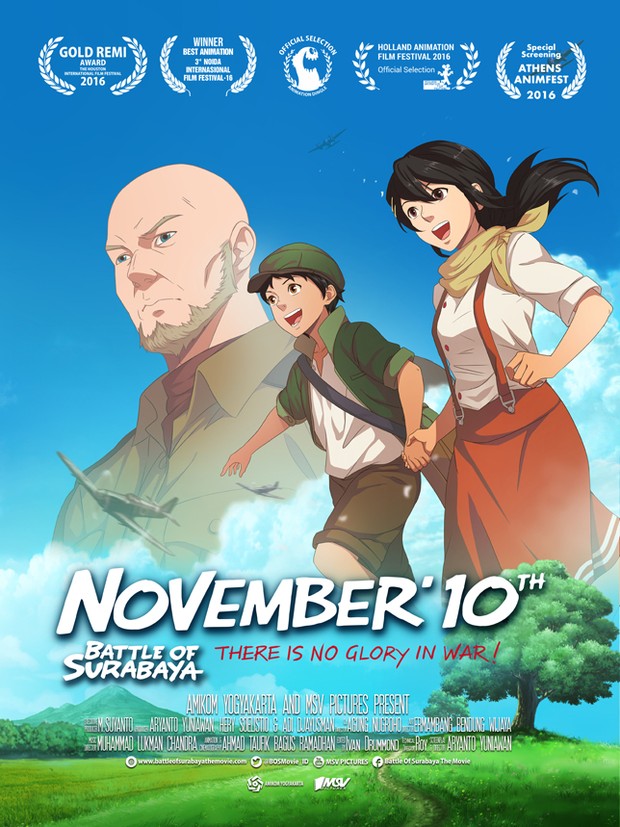 Film animasi Battle of Surabaya (2015)/Foto: Instagram @battleofsurabayathemovie
