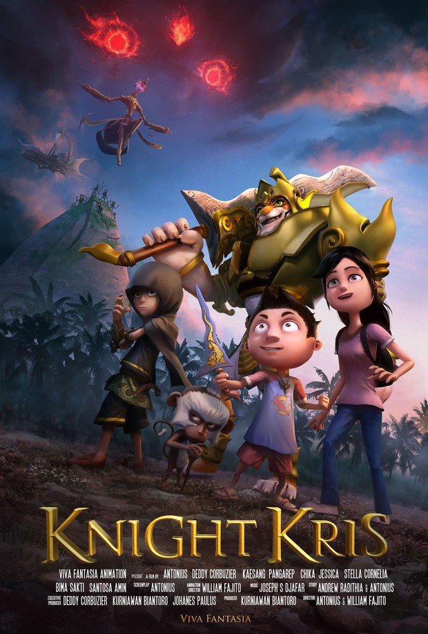 Film animasi Indonesia, Knight Kris (2017)/Foto: Instagram @knightkrismovie