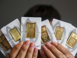 Harga Emas Turun Sedalam Ini! Harga Emas Turun Sedalam Ini!
