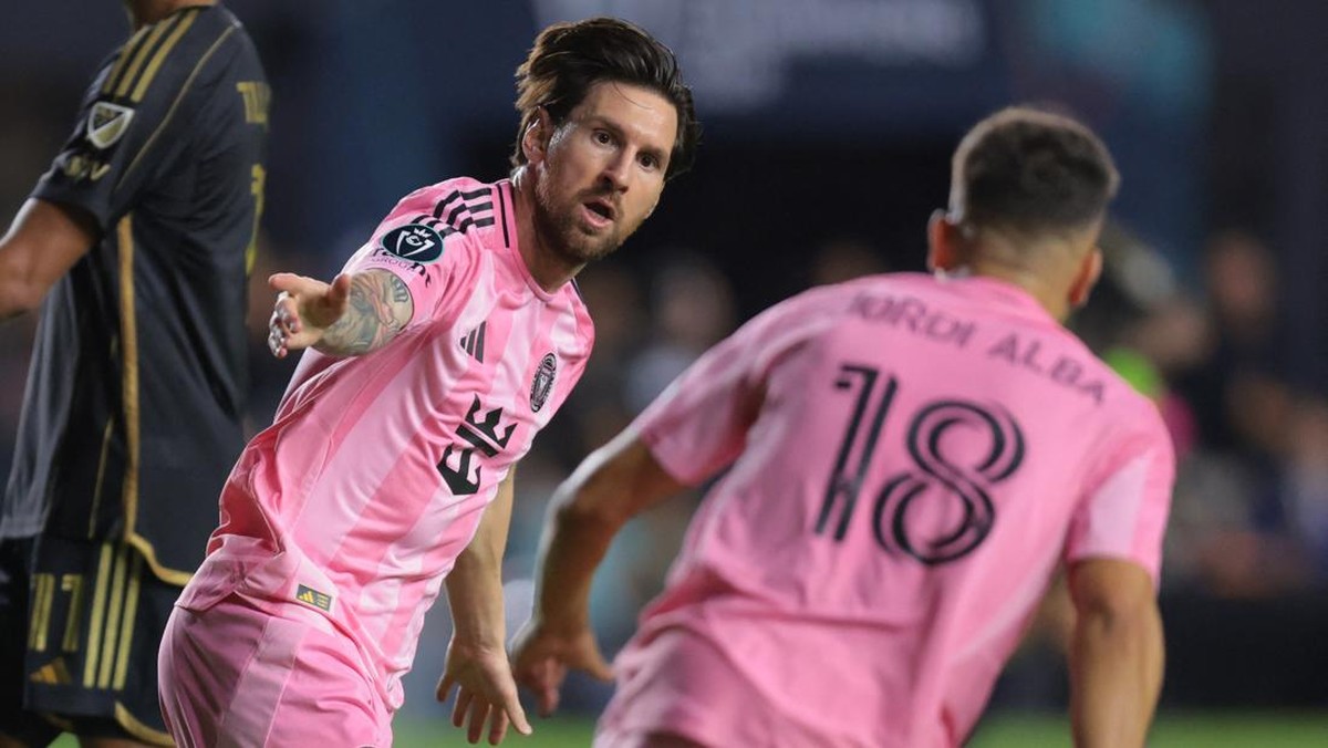 Lionel Messi membawa Inter Miami lolos ke semifinal Concacaf Champions Cup (Foto: IMAGN IMAGES via Reuters Connect/Sam Navarro)