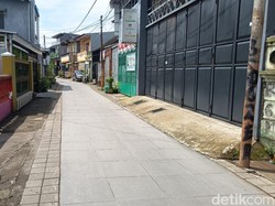 Penampakan Jalan Keramik di Buakana Makassar Bikin Pemotor Jatuh