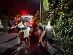 Pemotor Tewas Nyemplung Jurang di Girijati Gunungkidul