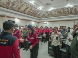 Pemkab Badung Bentuk dan Latih Relawan Pemadam Kebakaran