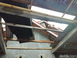 2 Rumah di Pamekasan Rusak Diterjang Angin Kencang