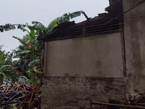 Angin Kencang Terjang Ciamis, 10 Rumah Rusak