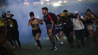 Aksi Demo Masyarakat Adat Brasil Ricuh