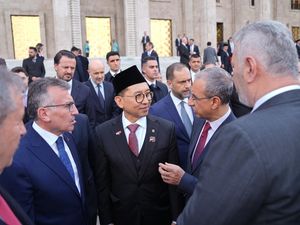 Fadli Zon Dampingi Presiden Prabowo Subianto Pidato di Parlemen Turki