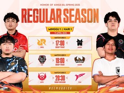 Jadwal HOK IKL Spring 2025 Week 1: RRQ dan Onic Siap Tampil