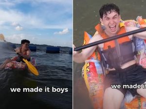 Kreatif! YouTuber Ini Bikin Perahu dari Keripik Kentang dalam Kemasan Kreatif! YouTuber Ini Bikin Perahu dari Keripik Kentang dalam Kemasan
