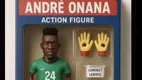Salah satu meme yang mengolok-olok blunder Onana. Sarung tangannya bolong, pantas saja bola masuk gawang. Foto: dok. Internet/X (Twitter)  