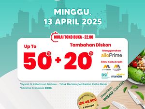 Serbu Transmart Full Day Sale Hari Ini! Pesta Diskon 50% + 20%!
