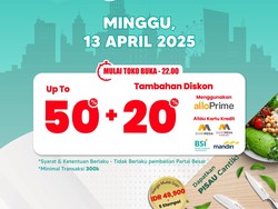 Serbu Transmart Full Day Sale Hari Ini! Pesta Diskon 50% + 20%!