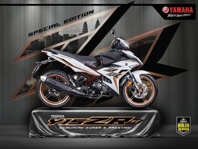 Potret Yamaha MX-King Edisi Spesial Pakai Keranjang