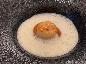 Chef Asal Bali Kreasikan Scallop Sambal Mangga yang Unik Chef Asal Bali Kreasikan Scallop Sambal Mangga yang Unik