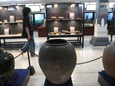Belajar Mengenal Benda Purbakala di Museum Majapahit