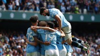 Manchester City di tempat kedua. Total 94 fansnya ditangkap (Action Images via Reuters/Lee Smith)