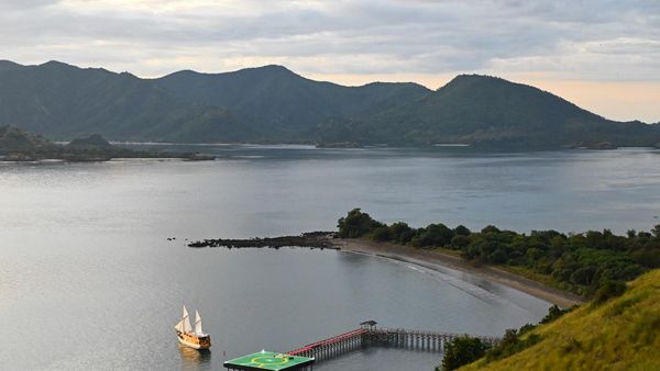 Foto Udara Kawasan The Golo Mori Manggarai Barat