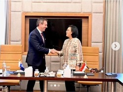 Sri Mulyani Ngobrol Bareng Menkeu Australia, Bahas Tarif Trump
