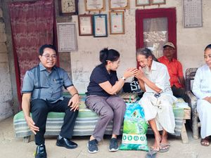 Peringati Hari Kesatuan Gerak PKK, TP PKK Badung Gelar Aksi Sosial