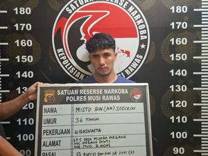 Misto Ditangkap Saat Asyik Pesta Sabu di Rumah Kosong Musi Rawas