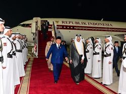 Prabowo Tiba di Qatar, WNI Sampaikan Dukungan untuk Timnas U-17 di Piala Dunia