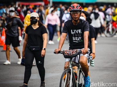 Sempat Libur 2 Pekan, CFD Jakarta Kembali Digelar