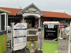 22 Hari Masa Angkutan Lebaran, Stasiun Lamongan Layani 27.166 Penumpang